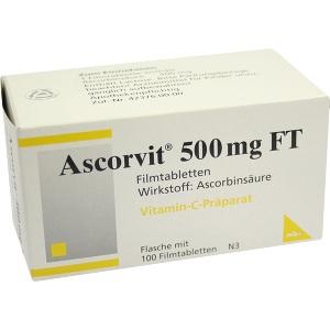 Ascorvit 500mg FT, 100 ST