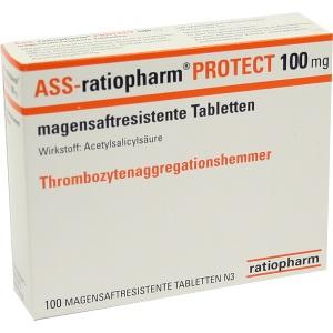ASS-ratiopharm PROTECT 100mg, 100 ST