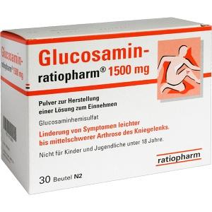 Glucosamin-ratiopharm 1500mg Beutel, 30 ST