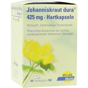 Johanniskraut dura 425mg Hartkapseln, 60 ST
