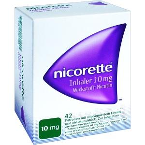 Nicorette Inhaler 10mg 42 Patronen + 1 Mundstück, 1 ST