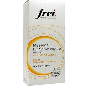 frei MassageÖl für Schwangere mild & mango, 100 ML