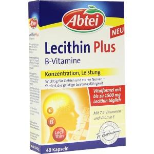 Abtei Lecithin Plus B-Vitamine, 40 ST