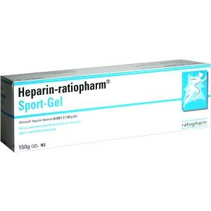 Heparin Ratiopharm SPORT Gel, 150 G