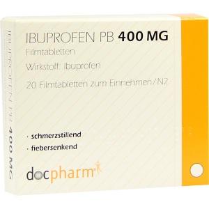 Ibuprofen PB 400mg, 20 ST