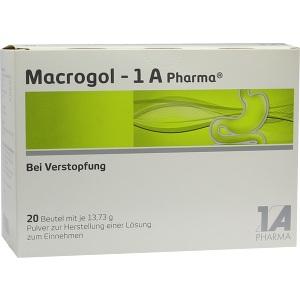 Macrogol - 1 A Pharma Pulv. z.Herst.ein.Lös.z.Einn, 20 ST
