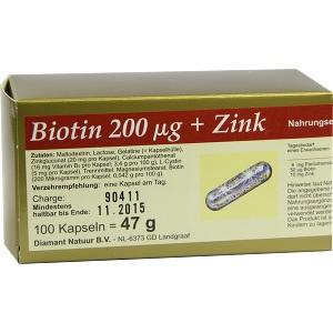 Biotin 200 + Zink, 100 ST
