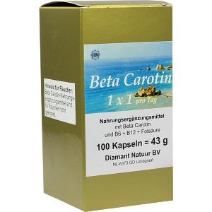 Beta Carotin 1 x 1 pro Tag, 100 ST