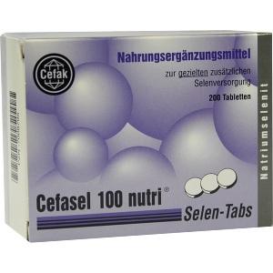 Cefasel 100 nutri Selen-Tabs, 200 ST