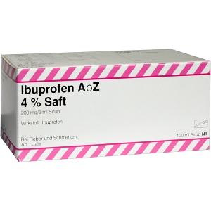 Ibuprofen AbZ 4% Saft, 100 ML