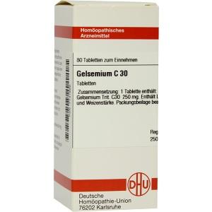 GELSEMIUM C30, 80 ST