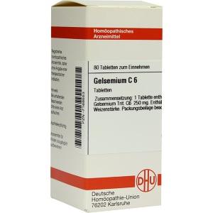 GELSEMIUM C 6, 80 ST