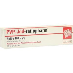 PVP-Jod-ratiopharm Salbe, 25 G