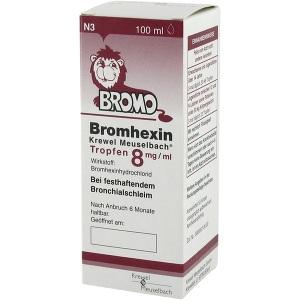 BROMHEXIN K.Meuselb.Trf.8mg/ml, 100 ML