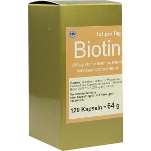 Biotin 1 x 1 pro Tag, 120 ST
