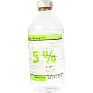 Glucose 5% AlleMan Glasfl., 500 ML