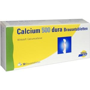 Calcium 500 Dura Brausetabletten, 50 ST
