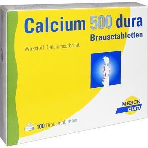 Calcium 500 Dura Brausetabletten, 100 ST