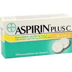 Aspirin Plus C Orange Brausetabletten, 10 ST