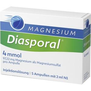 Magnesium-Diasporal 4mmol Injektionslösung, 5x2 ML