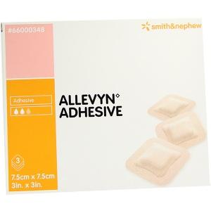 ALLEVYN ADHESIVE 7.5X7.5, 3 ST