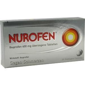 Nurofen Ibuprofen 400 mg überzogene Tabletten, 24 ST