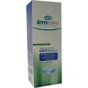 Lenscare OptiSept 350ml + 45 Tabletten + 1 Beh, 1 P