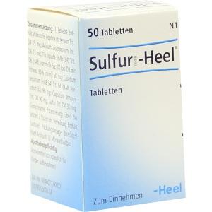 Sulfur comp Heel, 50 ST