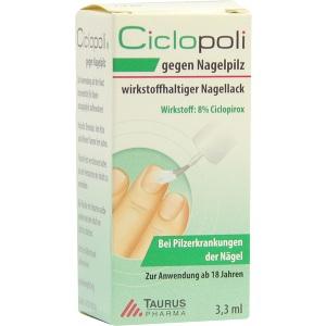 Ciclopoli gegen Nagelpilz, 3.3 ML