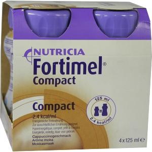 Fortimel Compact Cappuccinogeschmack, 4X125 ML