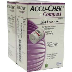 ACCU-CHEK Compact Teststreifen, 102 ST