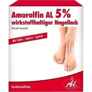 Amorolfin AL 5 % wirkstoffhaltiger Nagellack, 3 ML