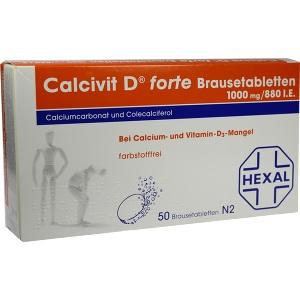 Calcivit D forte Brausetabletten, 50 ST