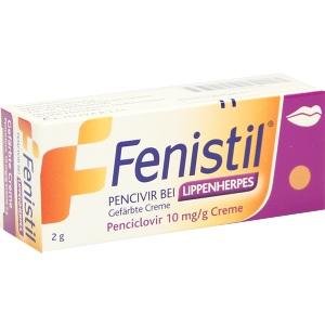 Fenistil Pencivir bei Lippenherpes-Gefärbte Creme, 2 G