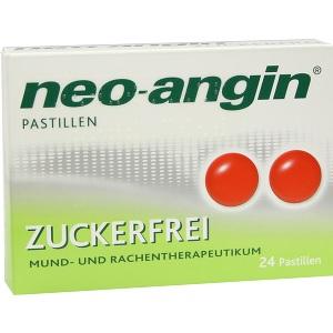 Neo Angin Halstabletten zuckerfrei, 24 ST