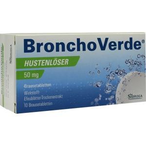 Bronchoverde Hustenlöser 50mg Brausetabletten, 10 ST