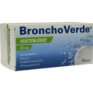Bronchoverde Hustenlöser 50mg Brausetabletten, 20 ST