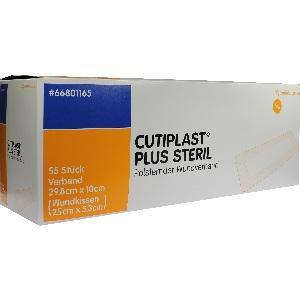 Cutiplast 10x29.8cm plus steril, 55 ST