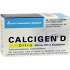 CALCIGEN D Citro 600 mg/400 I.E. Kautabletten, 20 ST